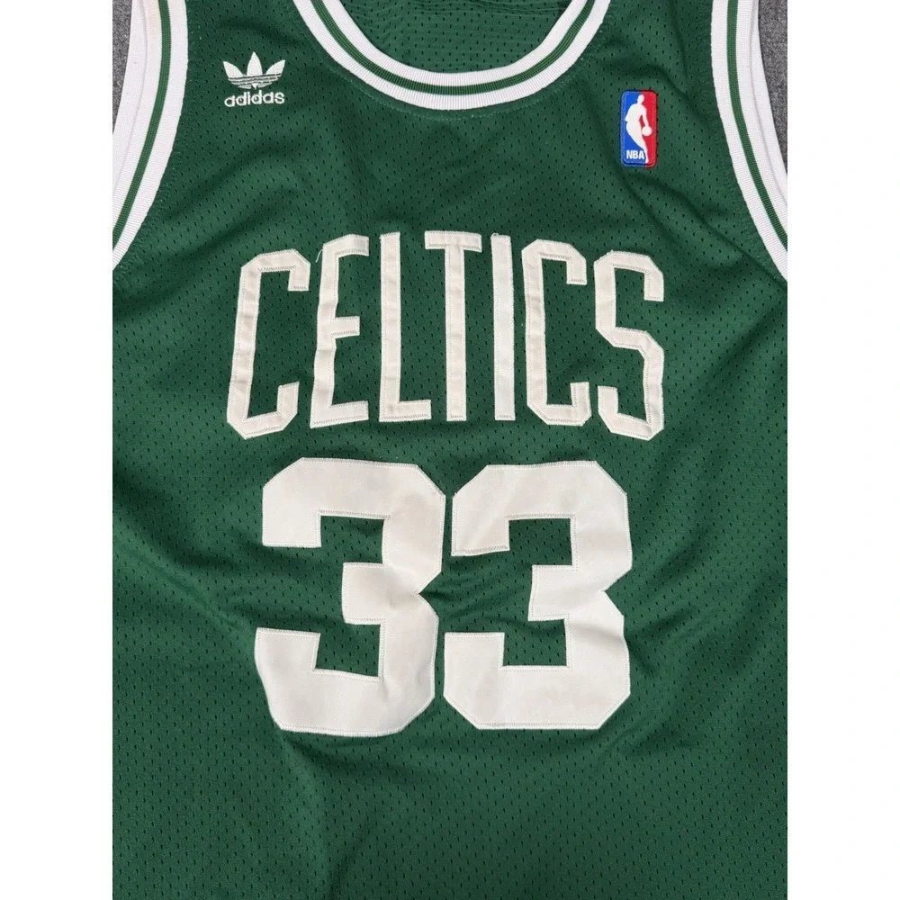 Adidas Larry Bird #33 Boston Celtics Hardwood Classics Swingman Jersey XL Green
